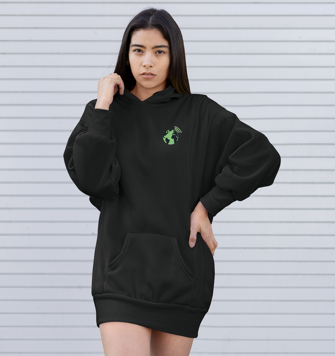 Premium Organic & Vegan Hoodie Dress